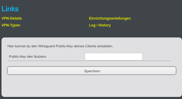  کلید عمومی در اینجا وارد می شود 