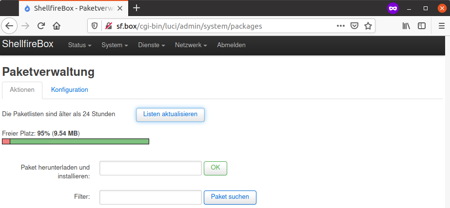  لیست های بروزرسانی 